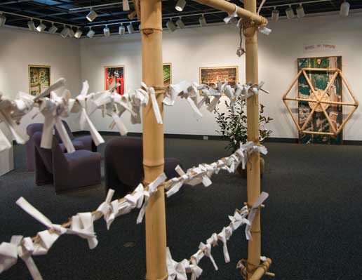 installation of exhibit
